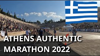 Athens Authentic Marathon 2022 [upl. by Notterb]