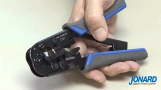 Jonard Tools UC864 Modular Crimping Tool 6 in 1 [upl. by Dupuis71]