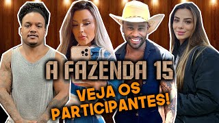 Participantes de A FAZENDA 2023 Lista de famosos q vão participar Data de estreia de A Fazenda 15 [upl. by Samira]