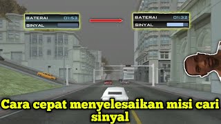 cara menyelesaikan misi MIKE TORENO  cari sinyal GTA san Andreas Android [upl. by Aileno]