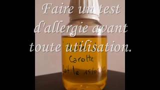 how to Comment faire son Huile de carotte macérat huileux [upl. by Patrica]