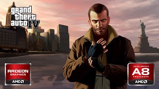 GTA IV  AMD A8 6410 R5 RADEON  LENOVO G5045  GAMING ON AMD [upl. by Solegnave]