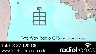 Two Way Radio GPS Demonstration [upl. by Eniamert386]