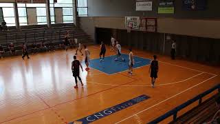 Italcontrol Villasanta VS Ombriano Basket 2004 3°girnata Play Off [upl. by Dominik]