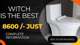 Best floor mounted commode  Hindware  Jaquar [upl. by Nnairac554]