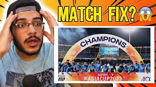 MATCH FIX INDIA VS SRILANKA  ASIA CUP FINAL 2023 [upl. by Westphal]