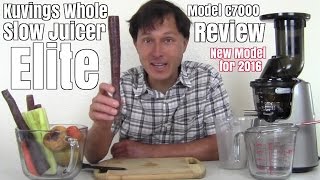 Kuvings Whole Slow Juicer Elite c7000 Review [upl. by Eenafets]