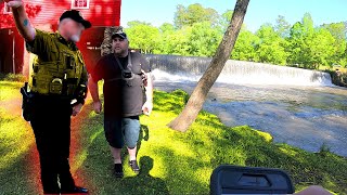 Game Warden Kicks Us Out for Legally Fishing Public Land [upl. by Aehcsrop]