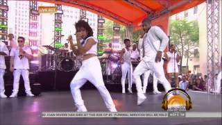 OMG Ladia Yates vs Usher LIVE on the Today Show [upl. by Adnahcal104]