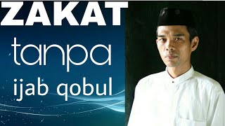 Sahkah membayar zakat tanpa ijab qabul  Ust  Abdul Somad [upl. by Akyssej]