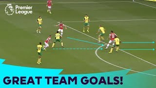 20 GREAT Team Goals  Premier League Compilation [upl. by Loram]