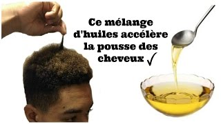 Accélérez la pousse de vos cheveux en combinant ces deux huiles [upl. by Yllil]