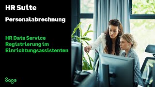 HR Suite Deutschland  HR Data Service Registrierung im Einrichtungsassistenten [upl. by Kedezihclem]