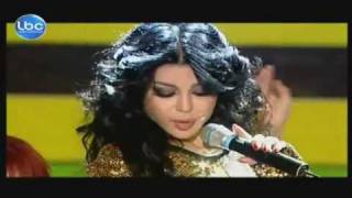 Haifa Wehbe  Badde Shouf Live  Elite Model Look Lebanon2011 [upl. by Elleved807]