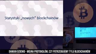 Damian Dzienio  quotWojna protokołów  czy potrzebujemy tylu blockchainówquot Konferencja BTC Lublin [upl. by Bernette]