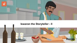 Iswaran the Storyteller part 2 moments English class 9th by ‎extramarks class9 [upl. by Bettencourt440]