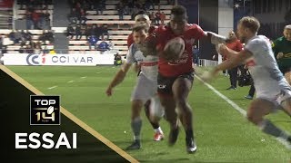 TOP 14  Essai Josua TUISOVA RCT  Toulon  Pau  J17  Saison 20182019 [upl. by Jeno]