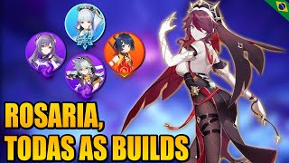 ROSARIA  GUIA COMPLETO  TODAS AS BUILDS [upl. by Moe]