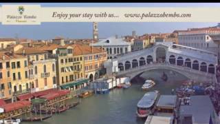 Venice Italy Live Webcam  Rialto Bridge in Live Streaming from Palazzo Bembo Venezia  Live Full HD [upl. by Ardnnaed]