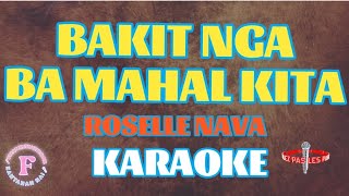 BAKIT NGA BA MAHAL KITAROSELLE NAVAKARAOKE [upl. by Cathy989]