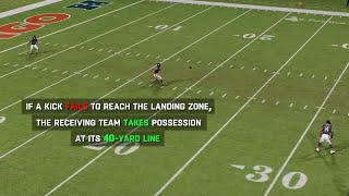 New Dynamic Kickoff Rules Explained Using Madden [upl. by Bringhurst860]