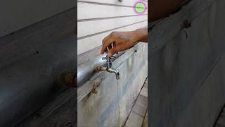 Leakages नल Taps spindle repairtaps leakage bathroom shortsviralvalve [upl. by Aihsinyt631]