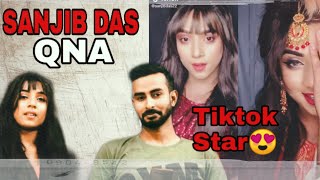 SANJIB DAS QNA  TIKTOK STAR  SAHI BANGLA [upl. by Arand]