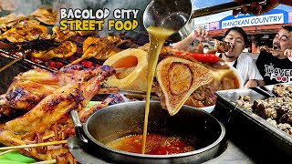 Filipino Street Food  ORIGINAL Chicken INASAL at CANSI in Bacolod City Negros Occidental HD [upl. by Uhsoj114]