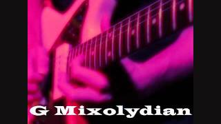 G Mixolydian Backing Track  Groovin on Mode 5 [upl. by Martyn671]