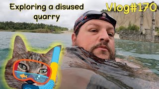 Exploring a water quarry 🏊‍♂️😻 Vlog 170 [upl. by Valaria221]