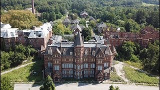 Hudson River Abandoned Psychiatric Hospital  DJI Mavic Drone [upl. by Sharp]