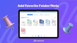 How to Add Favorite Folders amp Notes in CollaNote 30 [upl. by Daryl]