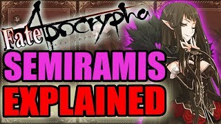 Assassin of Red SEMIRAMIS EXPLAINED  Fate Apocrypha  Past amp Abilities  Noble Phantasm [upl. by Witha]