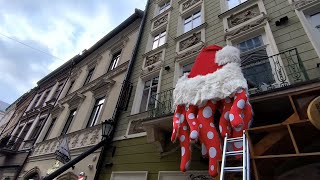 Львів 2023 як Львів прикрасили до Різдва і Нового року 2024 Christmas Lviv [upl. by Haisej]