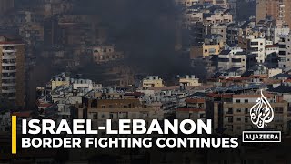 Israel strikes Beirut again as Hezbollah battles Israeli army in south Lebanon [upl. by Ydnam]