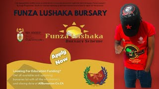 How to Apply Online for Funza Lushaka Bursary 💻 [upl. by Boeke]