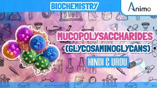 Mucopolysaccharides Glycosaminoglycans  Animation [upl. by Benedict]