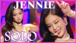 Solo Debut JENNIE  SOLO  제니  SOLO Show Music core 20181201 [upl. by Eileek]