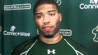 USF quarterback BJ Daniels talks about offense entering UTEP game [upl. by Yesllek]