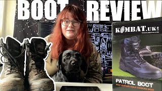 KOMBAT UK PATROL BOOT REVIEW [upl. by Dumm616]