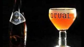 Bière Orval et son verre [upl. by Anyg483]