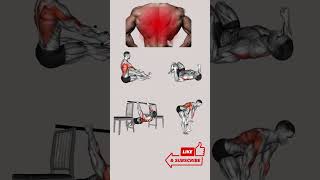 The Best Exercises for Back Muscles at Home homeworkout gym fitness motivation fitlife [upl. by Haerdna592]