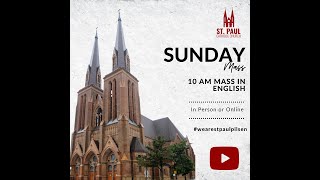 St Paul Sunday 10am Mass  English 092224 [upl. by Ophelie]