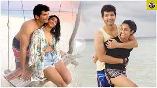 Diganth Aindrita Rai Romantic Pictures💖  Sandalwood Actor Diganth Manchale  Heroine Aindrita Ray [upl. by Toille]