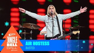 Busted  Air Hostess Live at Capitals Jingle Bell Ball 2023  Capital [upl. by Aira911]