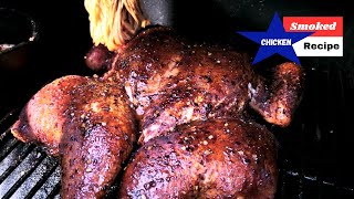 Pitboss Smoked Whole Chicken Recipe Lexington Pitboss 540 [upl. by Constancia]