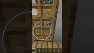 Minecraft Haus aus Eichen HolzbretterEichentreppenGlatter Quarz Block [upl. by Lartnom]