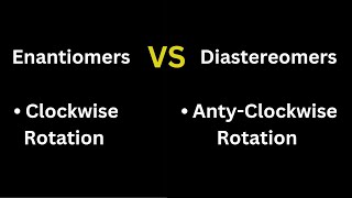 Enantiomers and Diastereomers Difference iammitulrathod [upl. by Adis]