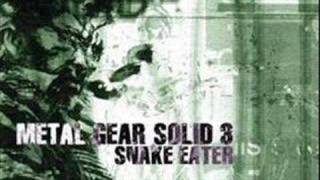 Metal Gear Solid 3 Snake Eater Soundtrack Snake Eater [upl. by Nawyt]