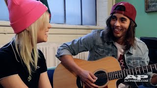 Vic Fuentes and Jenna McDougall quotHold On Till Mayquot acoustic [upl. by Eyla724]